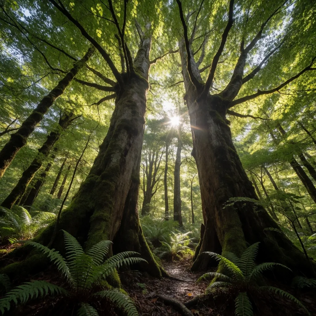 Lagos cristalinos y bosques de alerce en el Parque Nacional Los Alerces, Chubut